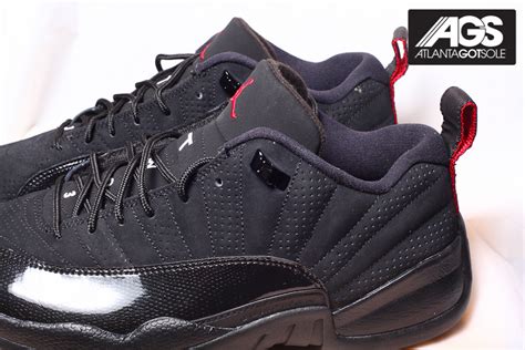 air jordan 12 low black|jordan 12 in store.